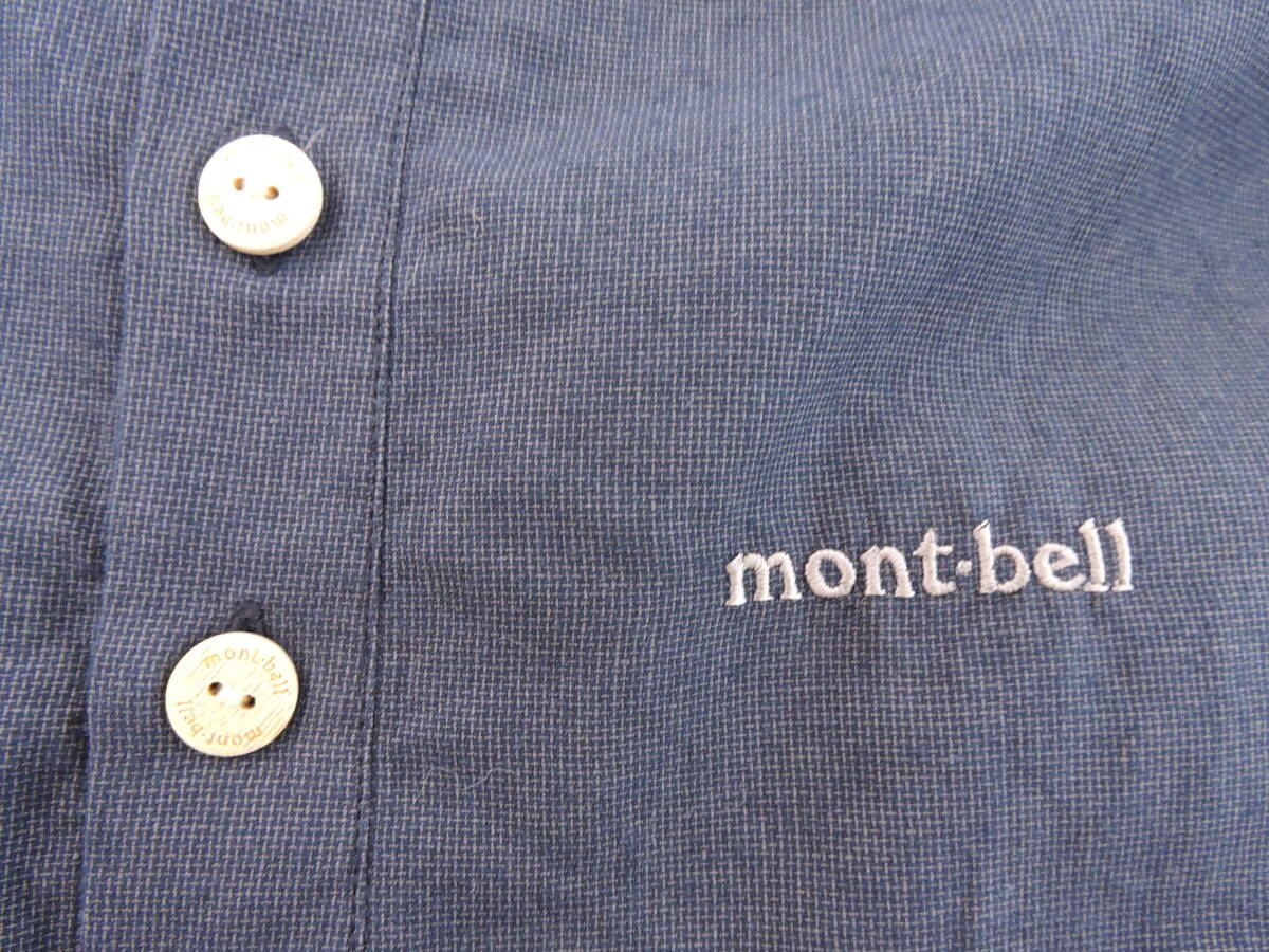 mont-bell モンベル KAMICO ヘンリーネック 半袖 プルオーバー Tシャツ_画像7