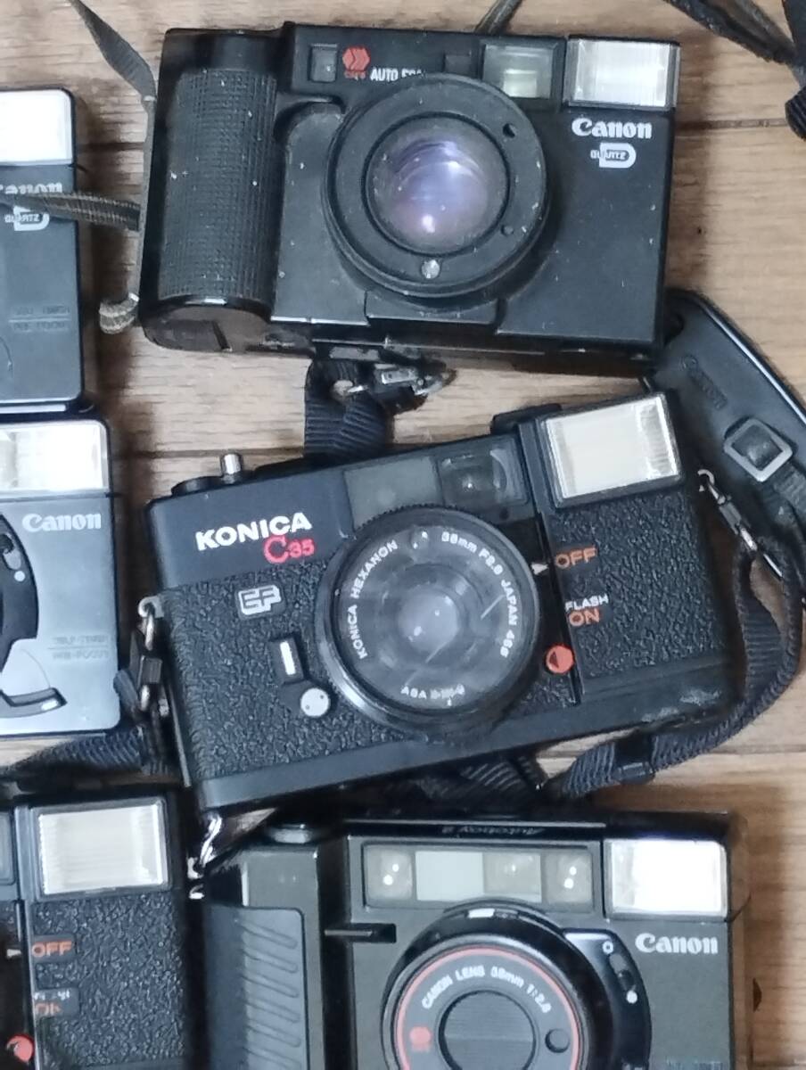 ● KONICA C35 EF CANON コンパクトカメラ 11台セットの画像6