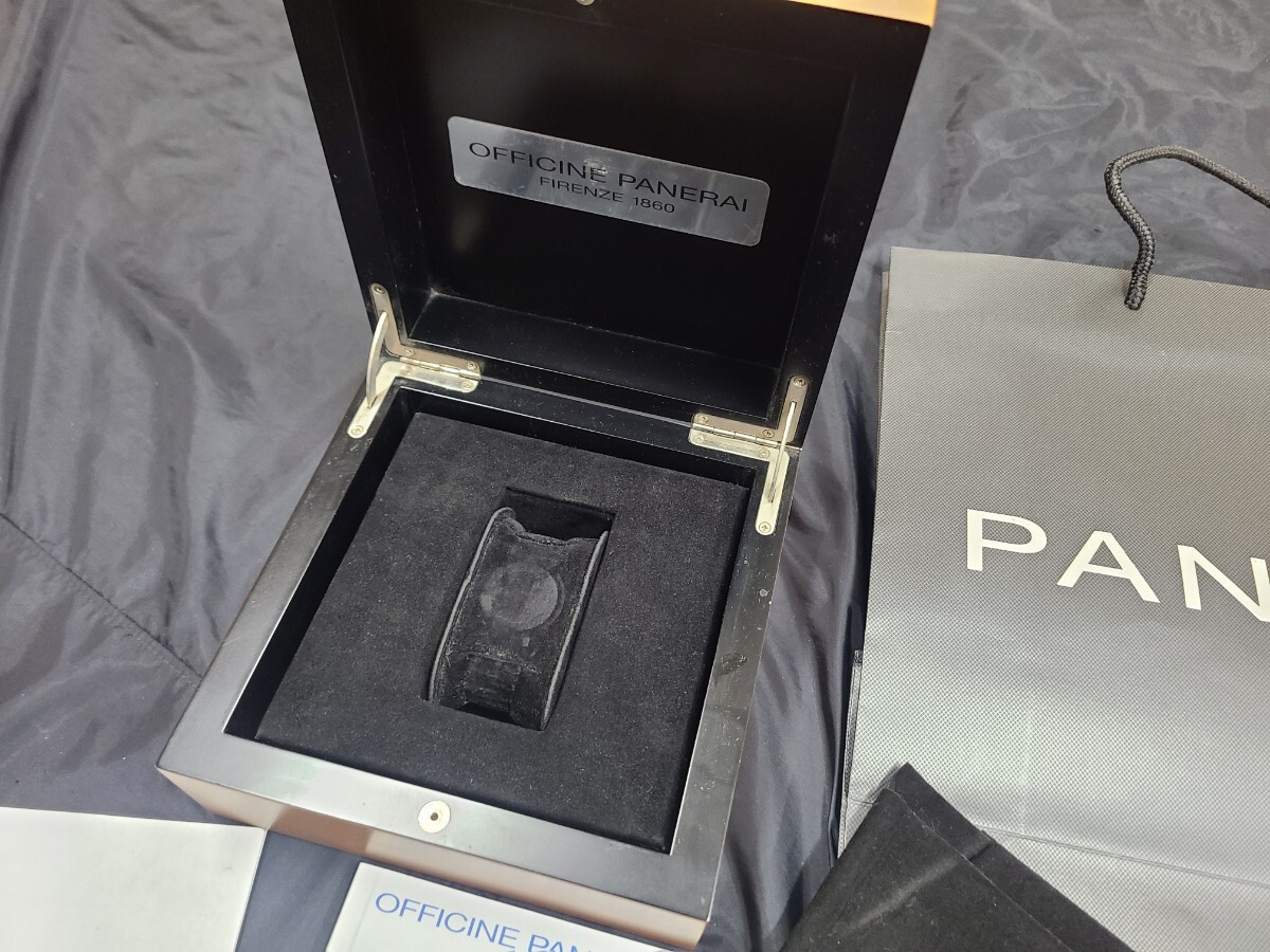 ■本物PANERAI時計用BOX&付属品一式■オフィチーネパネライ箱.ボックス.ケースの画像7