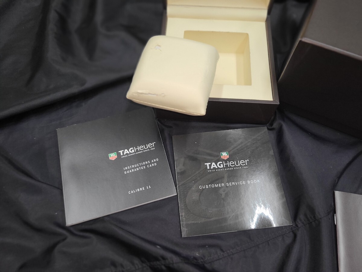 ■本物TAG Heuer時計用ケース&付属品一式2セット■タグホイヤー箱.BOX.ボックスの画像9