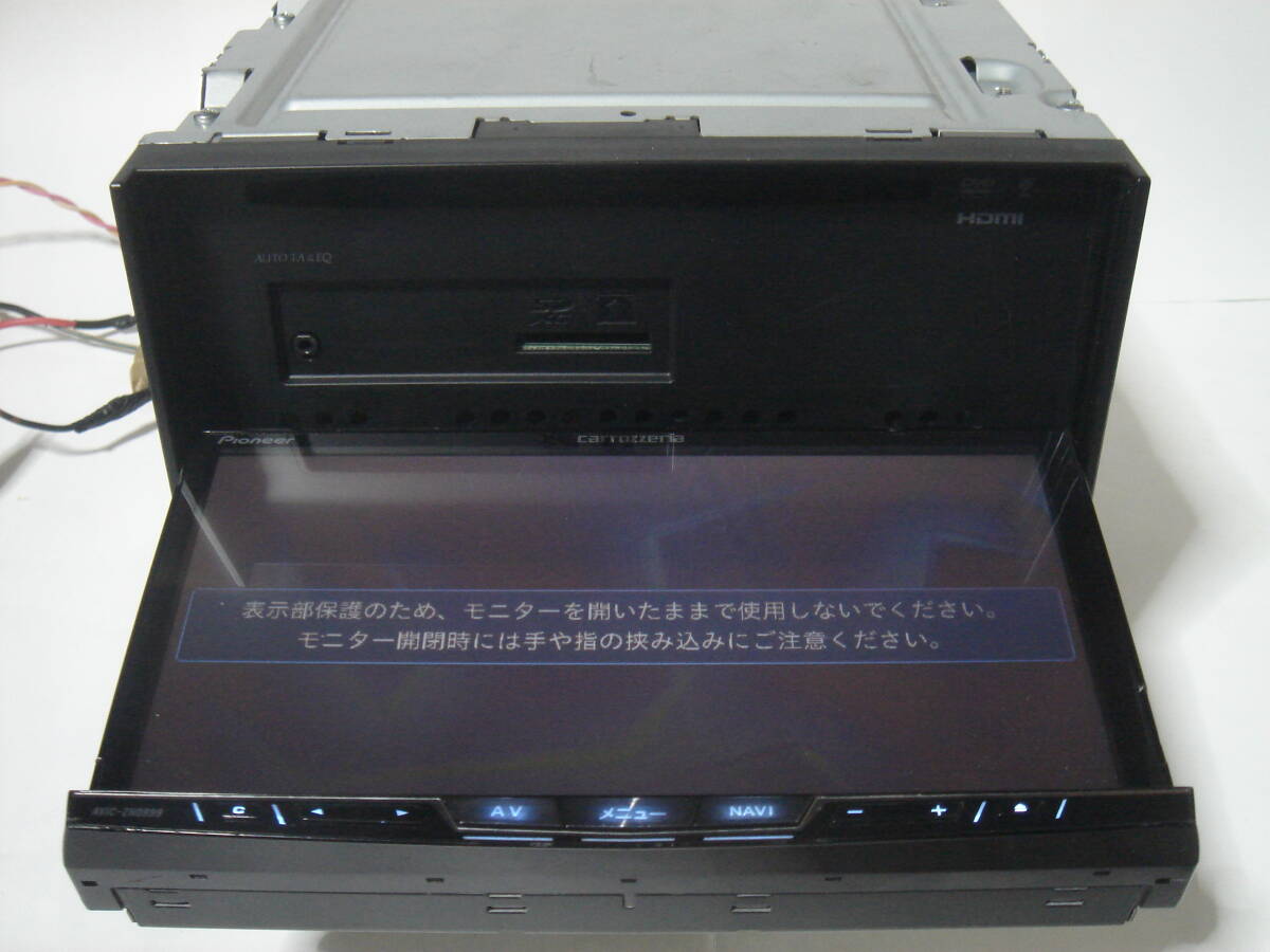 中古品/カロッツェリア AVIC-ZH0999/地図2022年の画像4