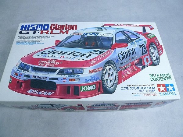 800103*04A▲TAMIYA/タミヤNISMO clarion GT-R LM '95 LE MANS CONTENDER ニスモ・クラリオン GT-R LM '95ル・マン出場車NO.161の画像1