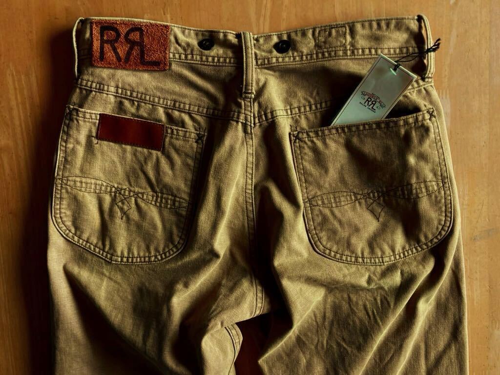 RRL VINTAGE 5 POCKET キャンバスウエスタンパンツ 30/30 22FW ラルフローレンビンテージデニムパンツ_画像4