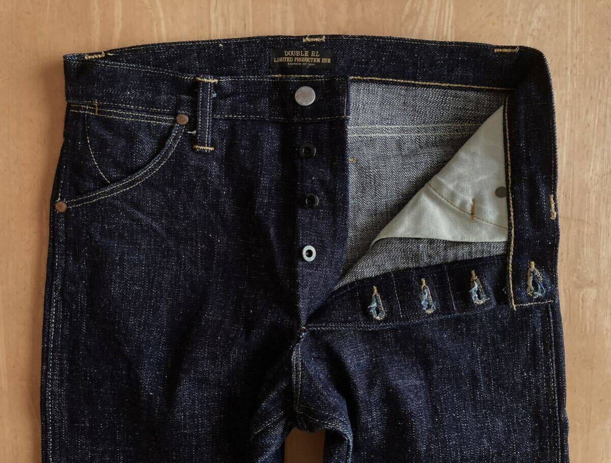 RRL LIMITED EDITION リジッドハイスリムジーンズ 29/32 世界300 RRL LIMITED EDITION リジッドハイスリムジーンズ 29/32 世界300