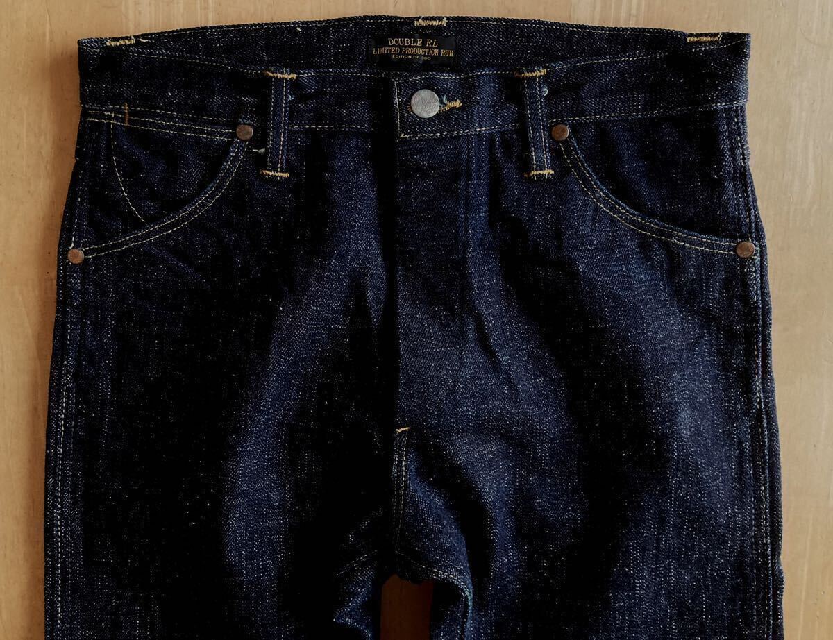 RRL LIMITED EDITION リジッドハイスリムジーンズ 29/32 世界300 RRL LIMITED EDITION リジッドハイスリムジーンズ 29/32 世界300