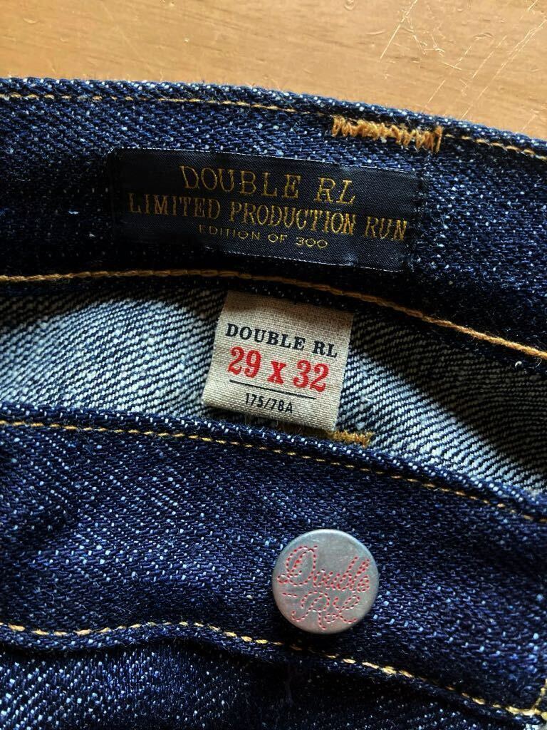 RRL LIMITED EDITION リジッドハイスリムジーンズ 29/32 世界300 RRL LIMITED EDITION リジッドハイスリムジーンズ 29/32 世界300