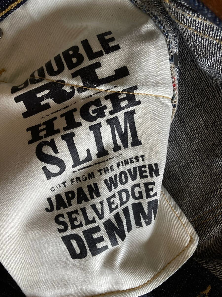 RRL LIMITED EDITION リジッドハイスリムジーンズ 29/32 世界300 RRL LIMITED EDITION リジッドハイスリムジーンズ 29/32 世界300