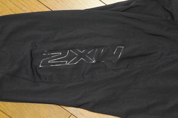 337-6-12 прекрасный товар!2XU* Logo принт маленький с карманом спорт леггинсы трико S* стоимость доставки 185 иен 