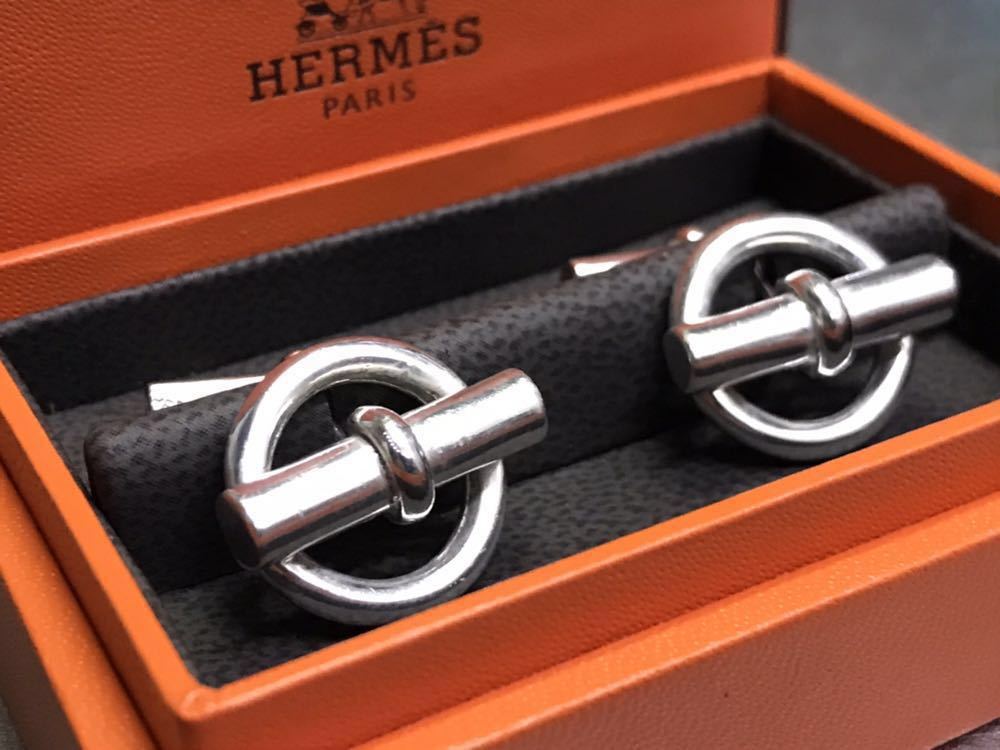  обычная цена 90,000 иен Hermes she-n Dunk ru запонки кафф links 