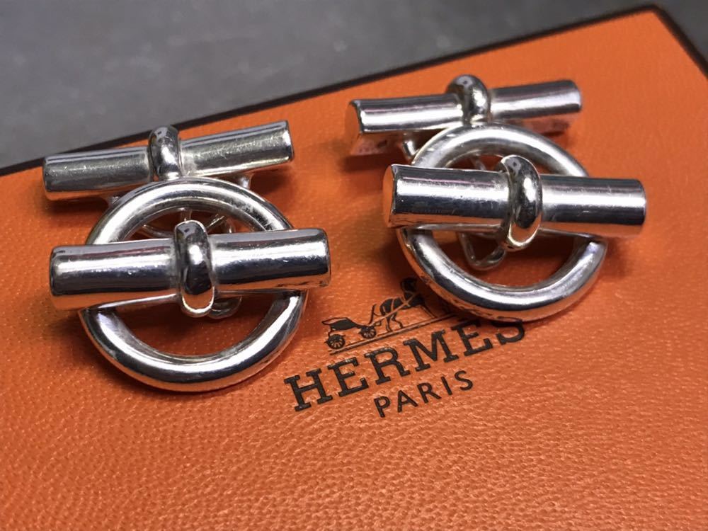  обычная цена 90,000 иен Hermes she-n Dunk ru запонки кафф links 