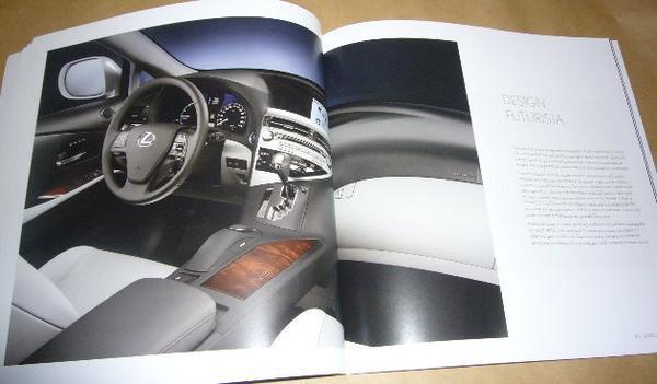 LEXUS RX450h GYL1# Lexus Europe specification catalog M/C front 
