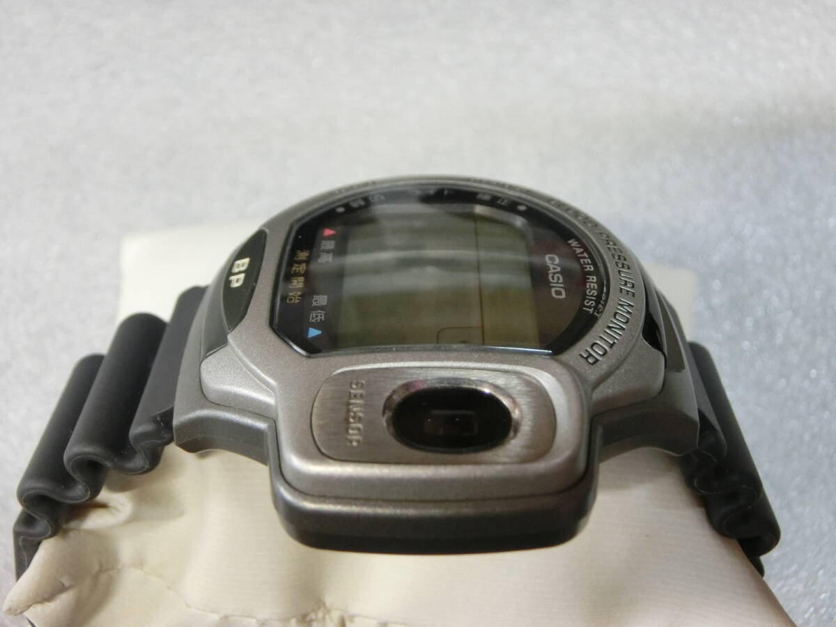 カシオ 血圧計付き腕時計 樹脂バンド (BP-1J-1JR) 美品_画像6