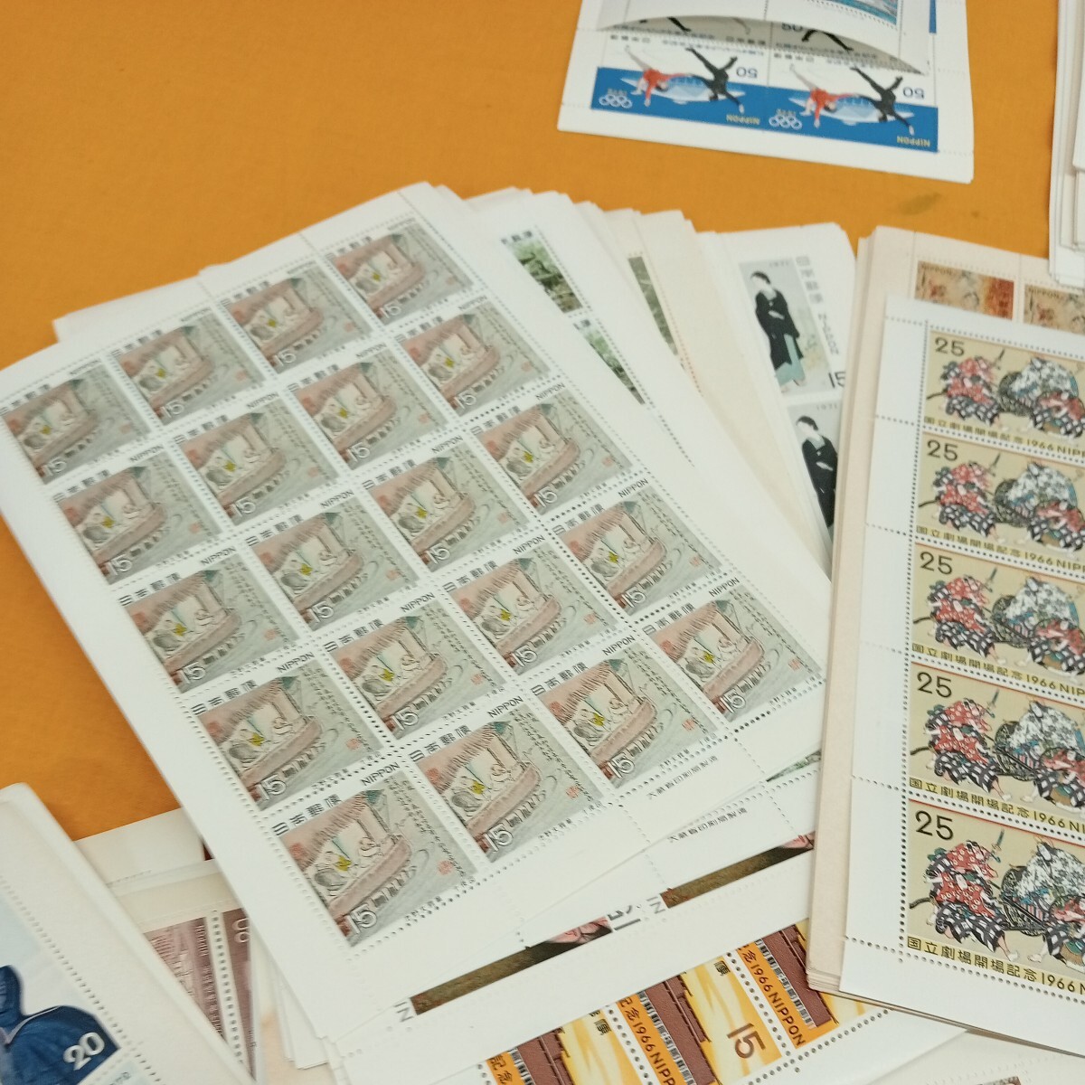 切手 記念切手 額面 約38万円 シートのみ 日本郵便 国際文通週間 国立公園 国宝シリーズ 天然記念物シリーズ の画像5