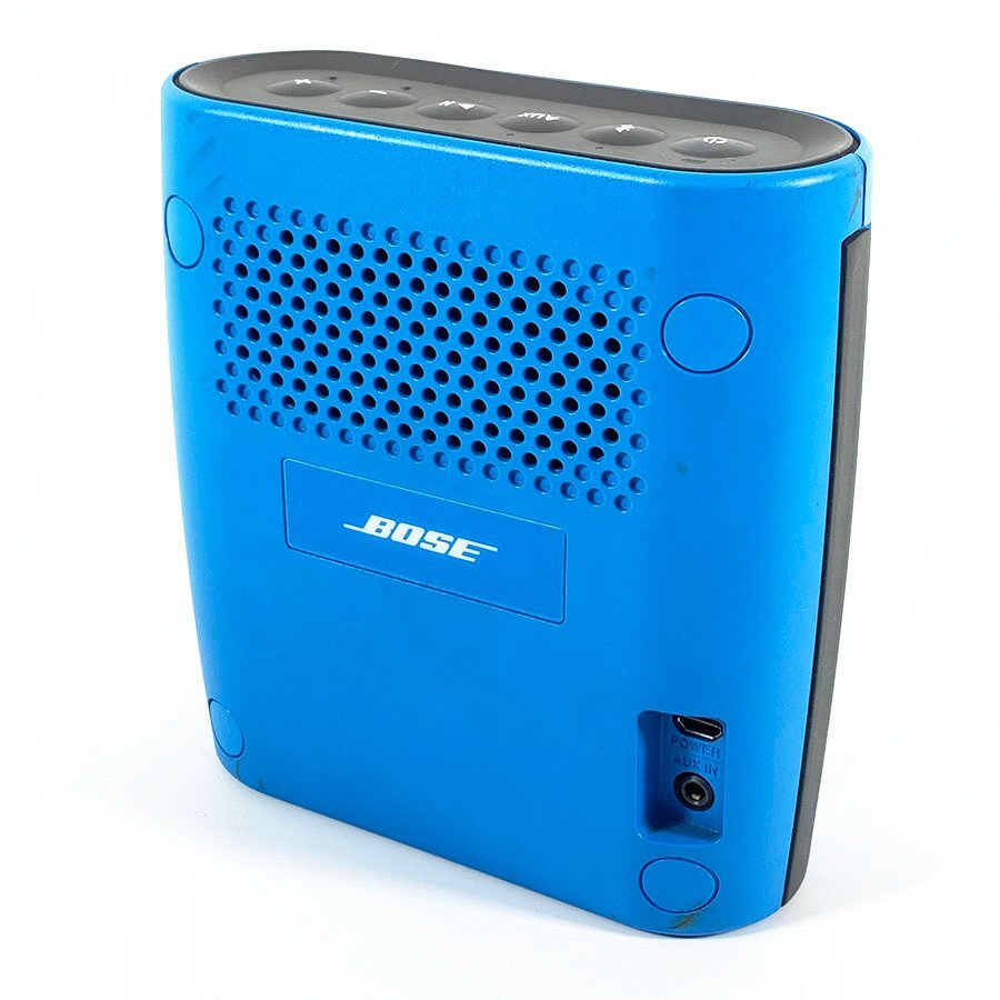 BOSE ボーズ SoundLink Color Bluetooth Speaker スピーカー 415859 ブルー 動作確認済み [U12530]_画像3