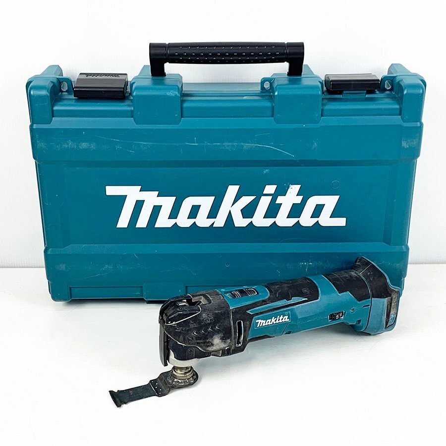 makita マキタ 18V 充電式マルチツール TM51D 本体 ケース付き [U12572]の画像1