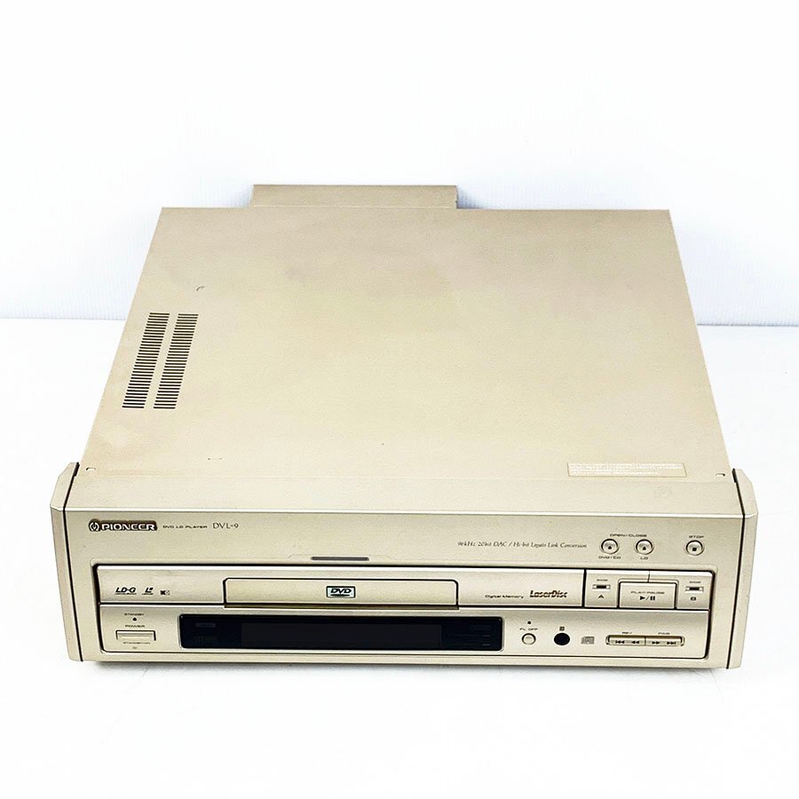 ジャンク品 Pioneer パイオニア DVD/LDプレーヤー DVL-9◆トレイ開かない [U12674]の画像2