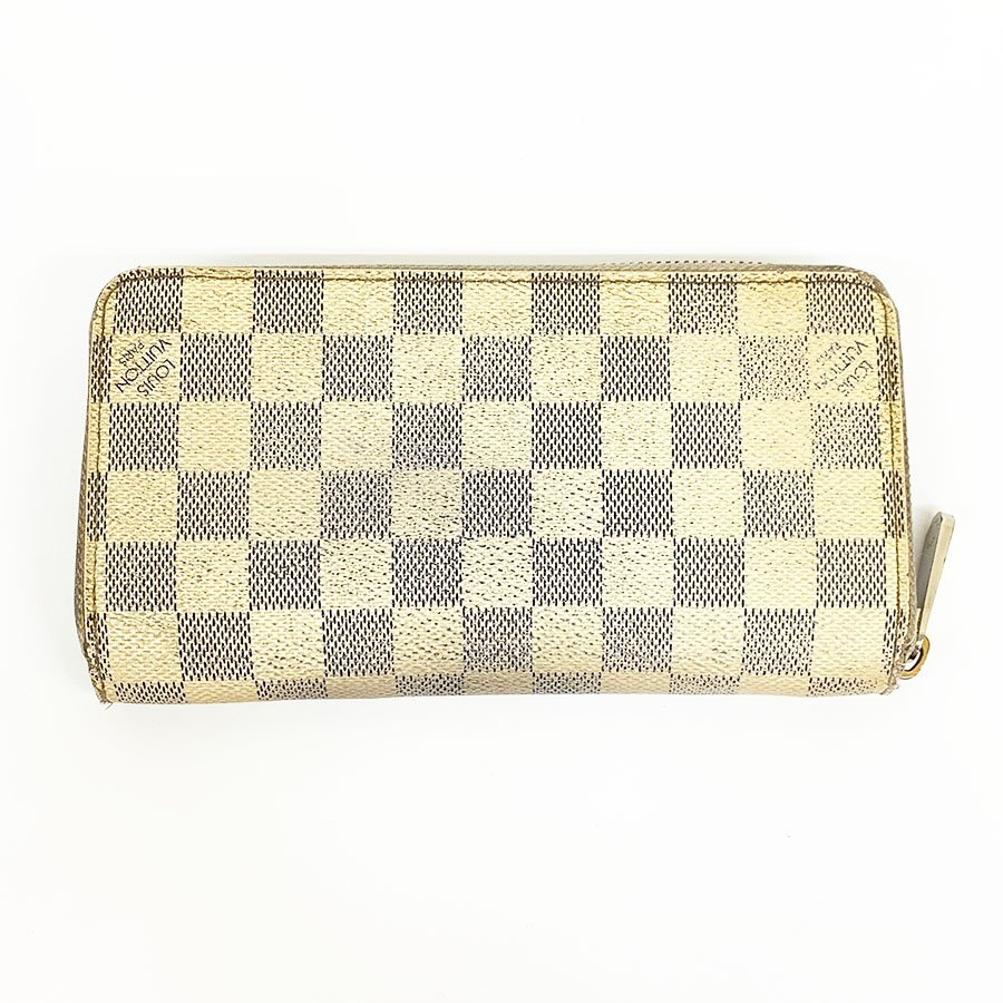 LOUIS VUITTON LV ルイ・ヴィトン ダミエ アズール ジッピーウォレット 長財布 N60019 CA0140 [U12615]の画像2