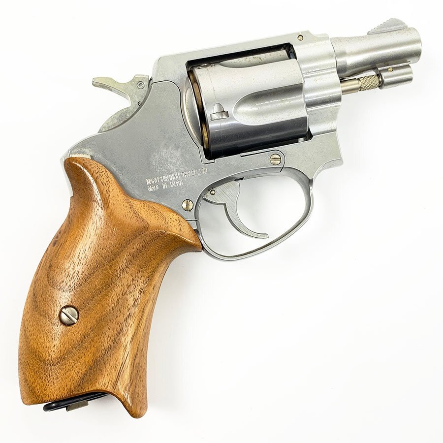 訳あり Marushin マルシン 8mm POLICE REVOLVER ポリスリボルバー Wood Limited ガスガン◆動作確認済み ガス漏れあり [U12763]の画像6