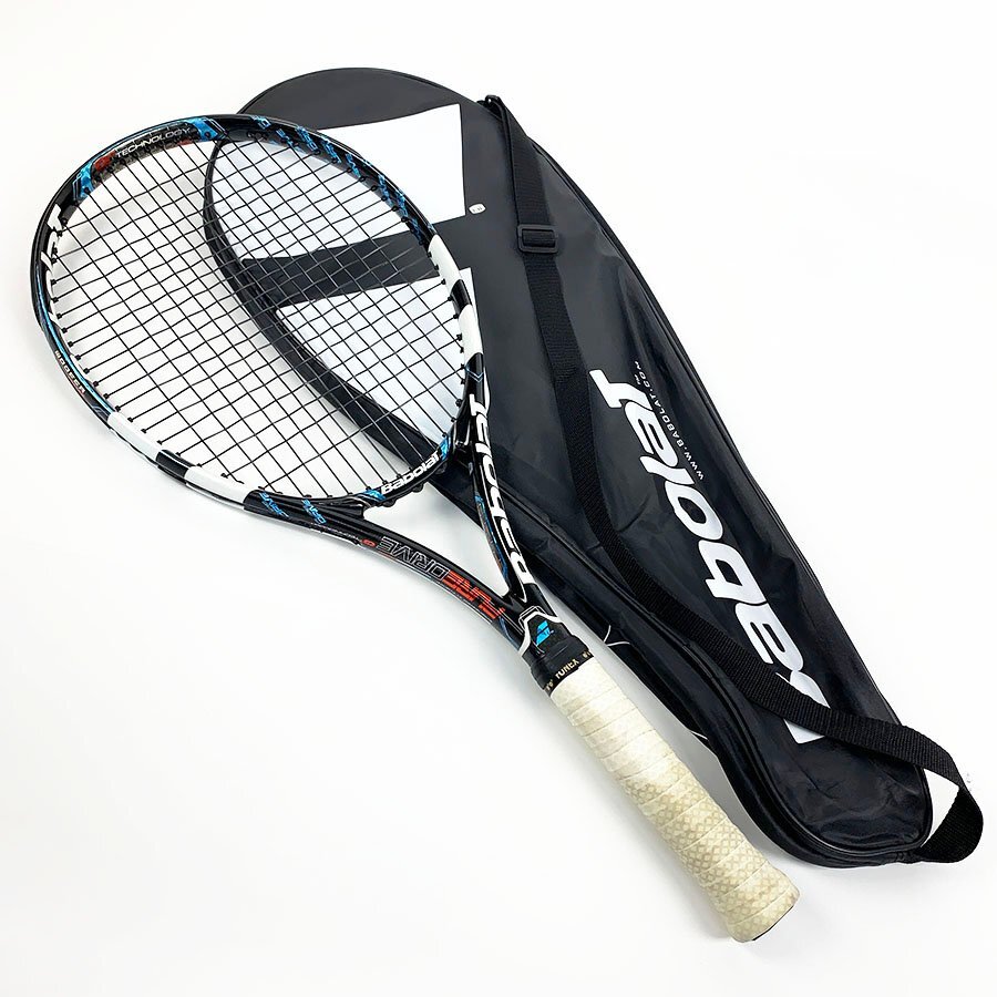 Babolat バボラ PURE DRIVE ピュアドライブ GT TECHNOLOGY 硬式用 テニスラケット G2 ケース付き [U12802]の画像1