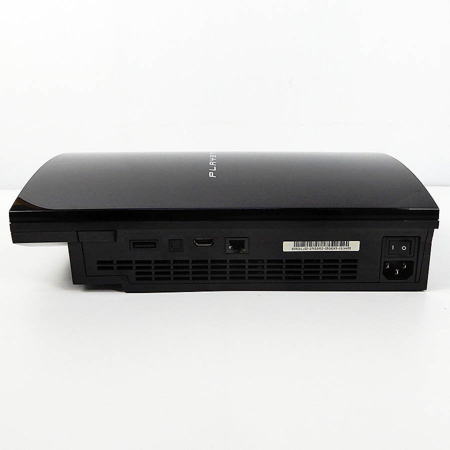SONY/ソニー PlayStation3 プレイステーション3 PS3 CECHH00 40GB ブラック [X8588]の画像3