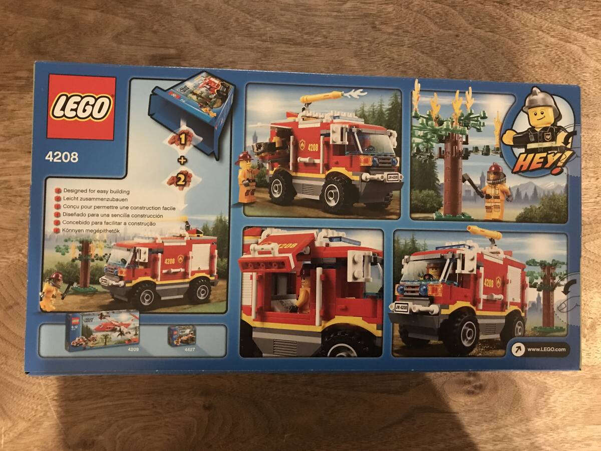 LEGO CITY レゴシティー フォレストファイヤー4WDトラック 4208 未開封品