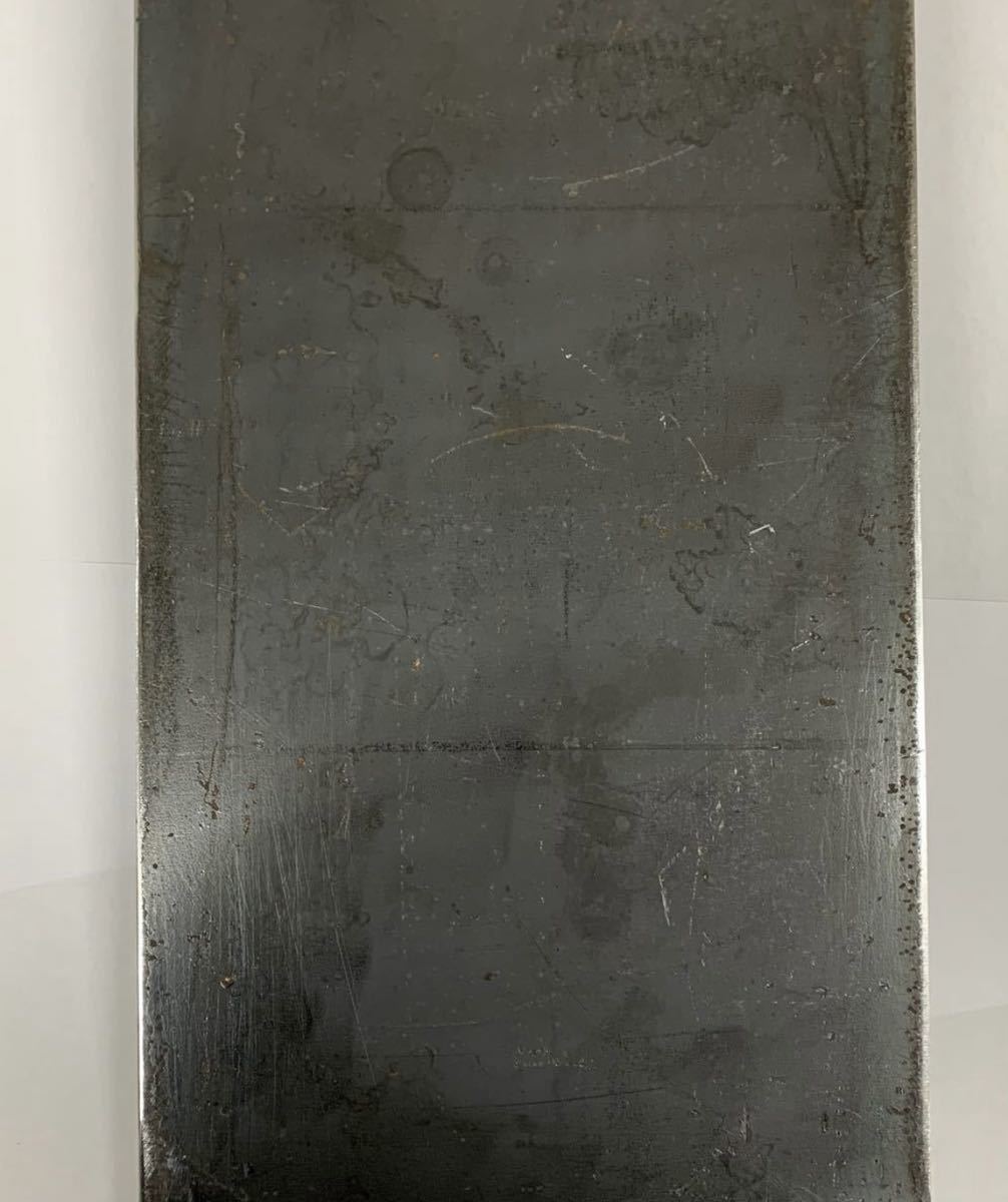  thickness 9mm iron plate 40cm×50cm cooking .DIY.! engraving / cut board / gold floor / working bench / camp / barbecue /BBQ/ plate / metal / extremely thick /. board / metal plate / automobile 