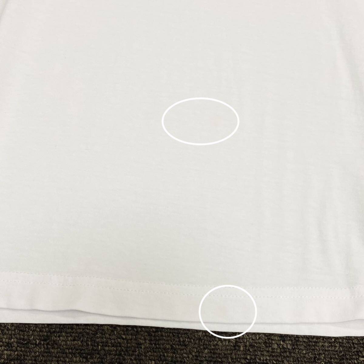DIESEL(ディーゼル)半袖Tシャツ センターロゴ メンズM ホワイトの画像5