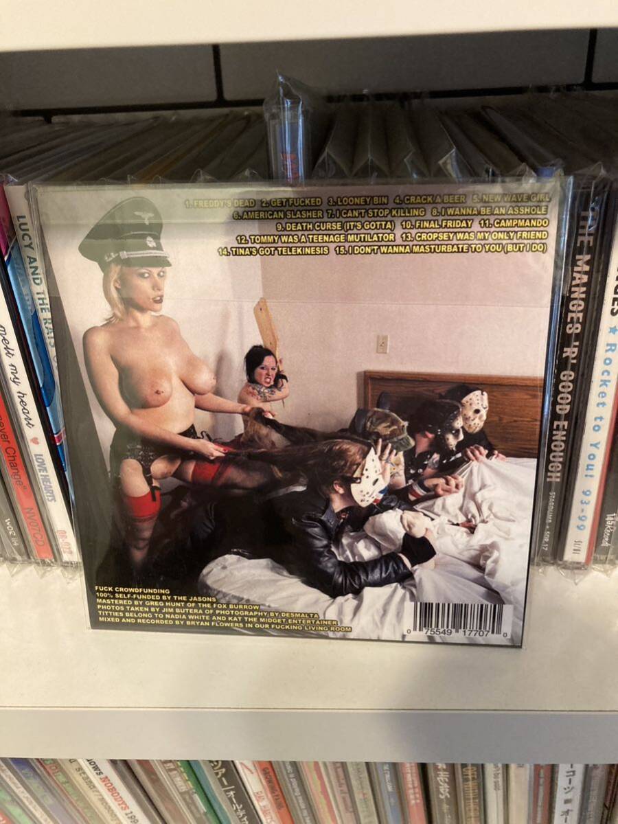The Jasons 「Get Fucked 」CD punk pop melodic horror ramones queers screeching weasel rock lillingtons teenage bottlerocketの画像2