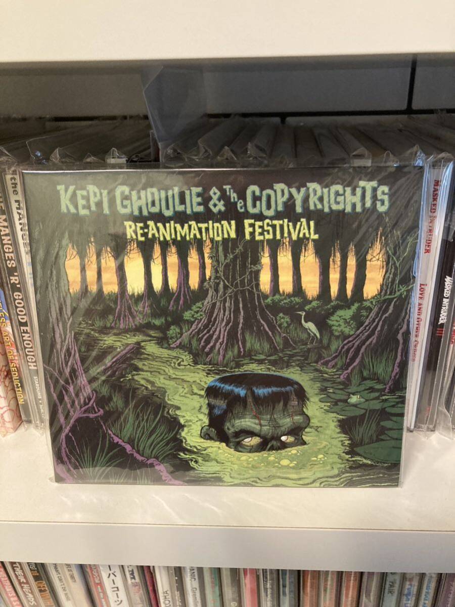 Kepi Ghoulie & The Copyrights 「Re-Animation Festival 」CD punk pop rock melodic groovie ghoulies ramones queers lookout stardumb_画像1