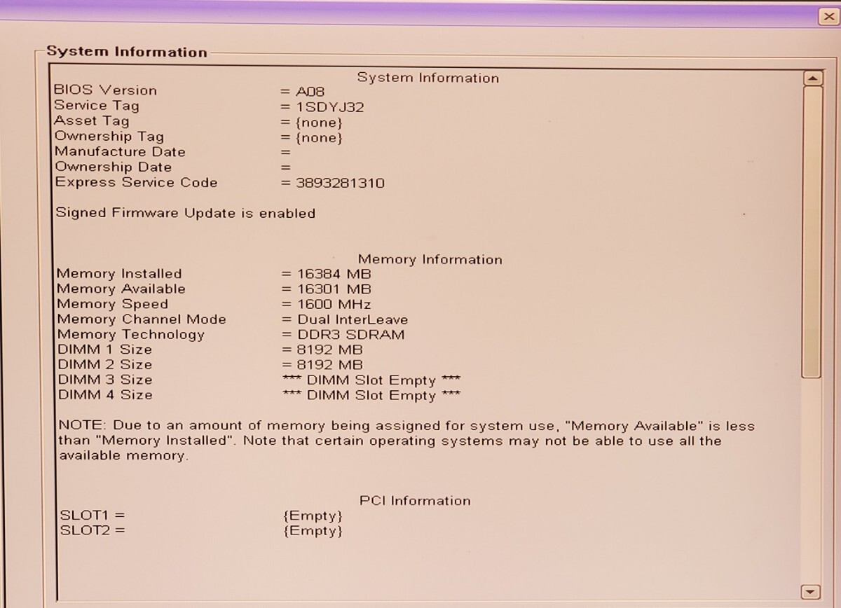 送料無料　DELL　OPTIPLEX　9020　Core i7（4790）メモリ16GB SSD128GB　OSなし　DVD-ROM　SSDマウント欠品_画像9