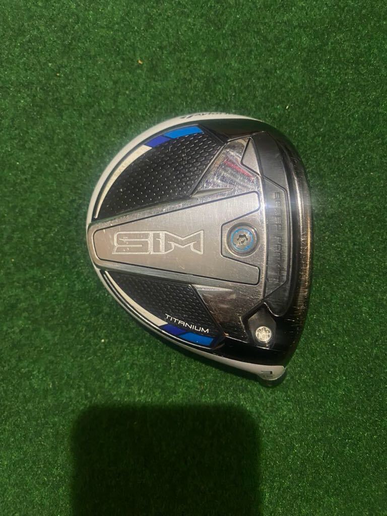 名器 sim 3w 15° ヘッド単品 純正カバー付き テーラーメイド 初代 シム 15 taylormade タイガーウッズ　コリンモリカワ　単体 のみ_画像2