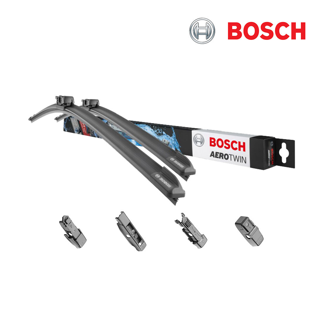 BOSCH ボッシュ ワイパー エアロツイン フロント左右2本 PEUGEOT 208 1.6 THP ABA-A9C5F02 12.01～15.01 AP26U/AP16U_画像1