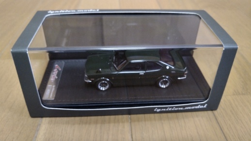  prompt decision ignition model TOYOTA COROLLA LEVIN TE27 Toyota Corolla Levin green Watanabe wheel 1/43 out of print 