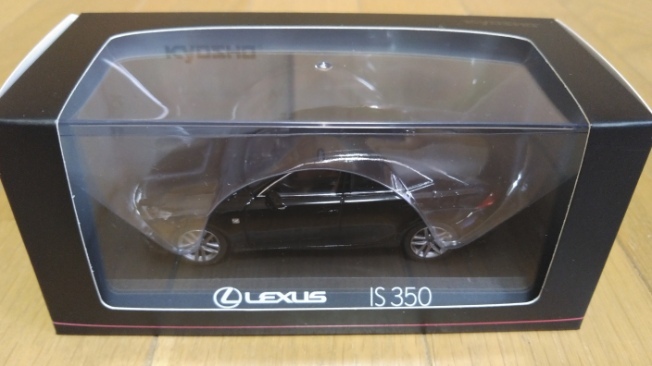 即決　京商　LEXUS　IS　350　F　SPORT　レクサス　Fスポーツ　ブラック　カラーサンプル　1/43　絶版　レア_画像4