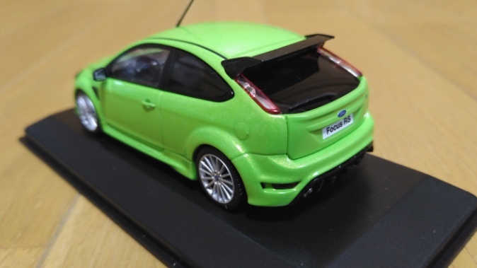 即決　フォード　純正　特注　FORD　FOCUS　RS　フォーカス　カラーサンプル　1/43　絶版　レア_画像3