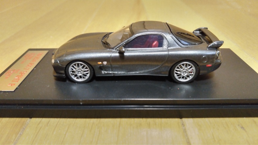 即決　Mark43　MAZDA　マツダ　RX7　FD3S　SPIRIT-R Type A スピリット　R　タイプA　グレー　1/43　絶版　レア