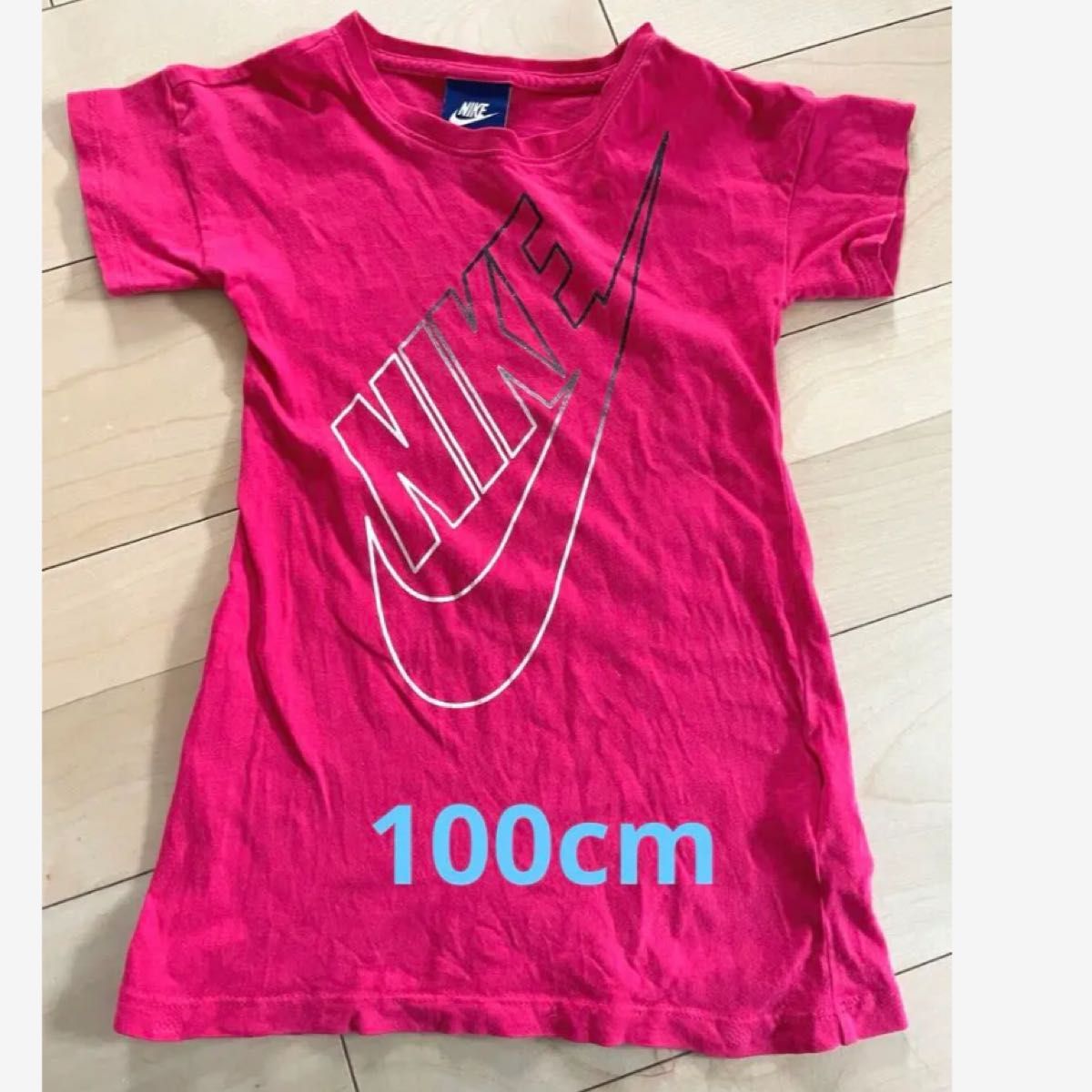 ナイキ　Tシャツワンピース　100cm      半袖　ガールズ　キッズ　スカート NIKE  女の子　ダンス　体操