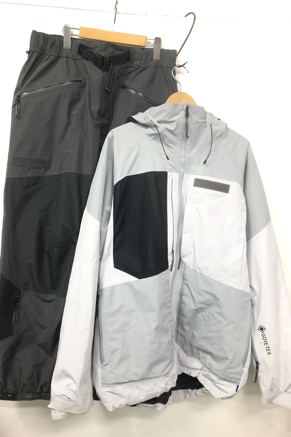 【送料無料】東京)◇Burton バートン Carbonate GORE-TEX XXL カーボネイトゴアテックス ジャケット/パンツ セットアップ 22/23