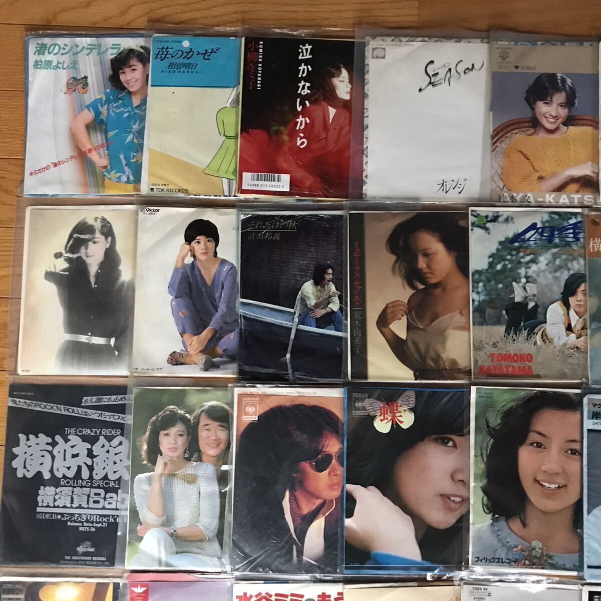 ▼まとめ出品▼ その11 全て見本盤 非売品 epレコード 100枚 邦楽 レコード 中古 現状品 和モノ シティポップ アイドル 昭和歌謡 白ラベルの画像3