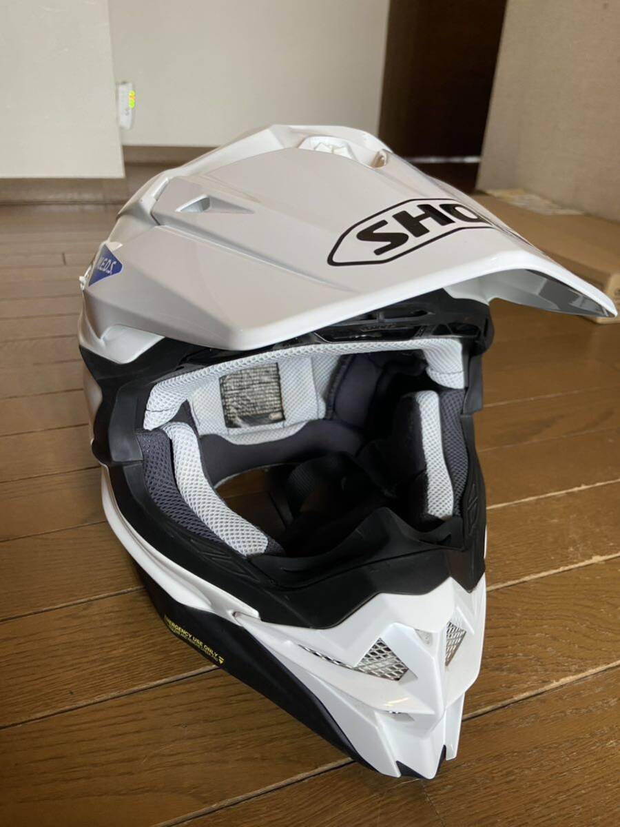 SHOEI Shoei VFX-WR off-road шлем белый L