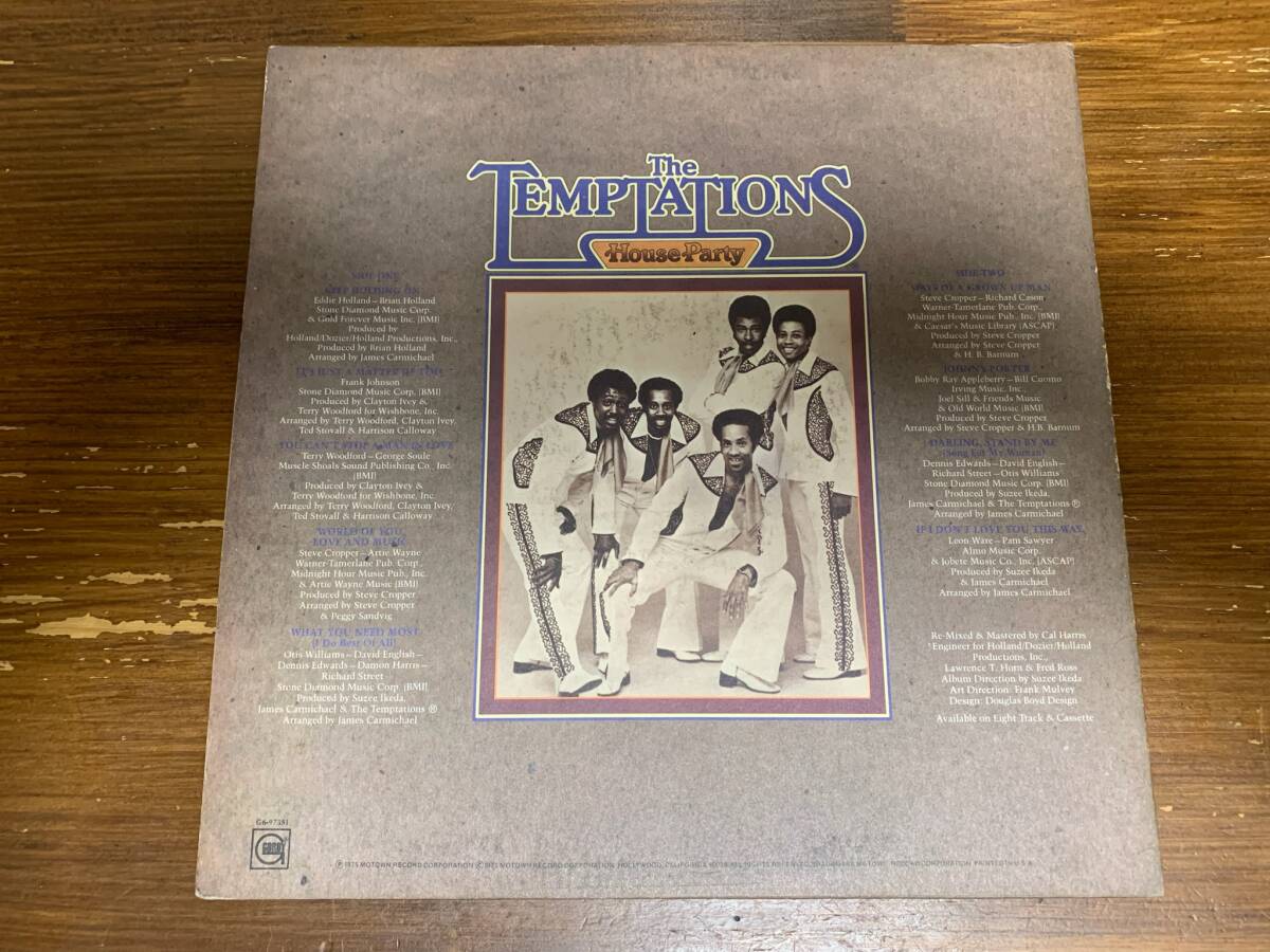 The Temptations / House Party_画像2