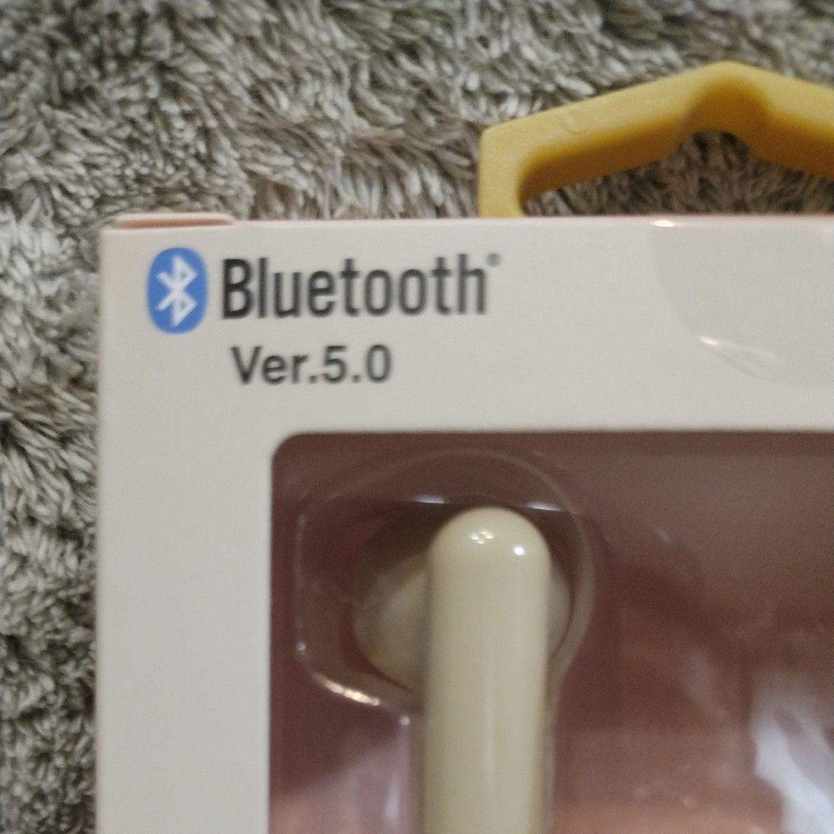 B-FUN FULLWIRELESS EARPHONES AH-TWS05 ベージュ ワイヤレスイヤホン Bluetooth