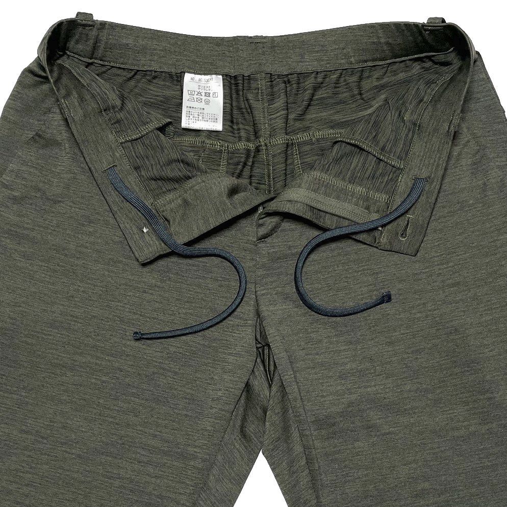  new goods Black & White black and white soft navy blue suspension jersey jogger pants M khaki series UV protect . sweat speed . Golf pants 