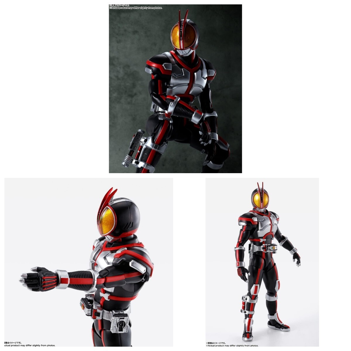 新品未開封 S.H.フィギュアーツ（真骨彫製法）仮面ライダー555 仮面ライダーファイズ＆ホースオルフェノク 乾巧 草加 パラダイス・ロストの画像4