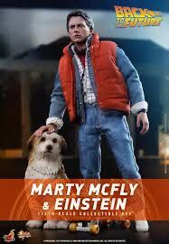 1/6 マーティ・マクフライ＆アインシュタイン　トイサピ限定　新品未開封　Back to the Future - Marty McFly & Einstein MMS573 hottoys_画像5