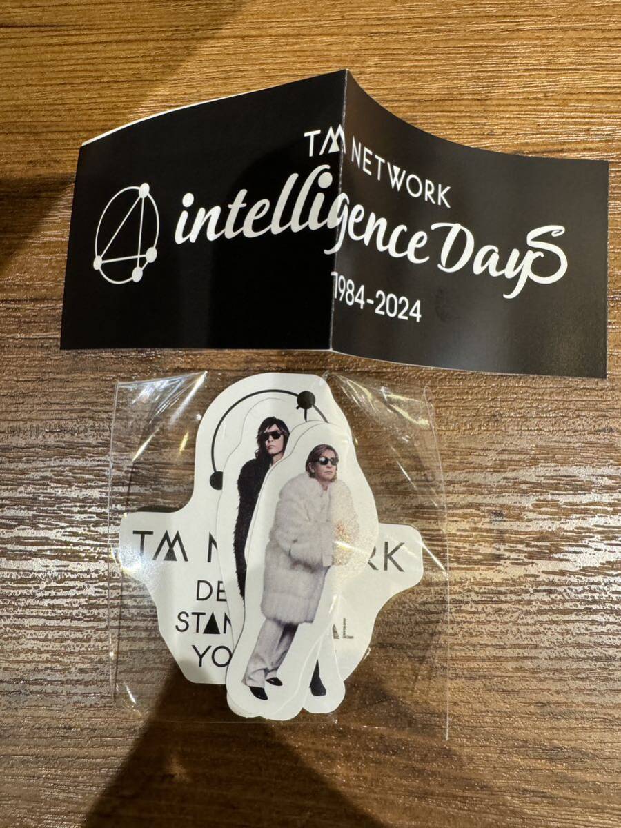 TM NETWORK ガチャ intelligence days devotion 限定yonmaru 新品 ステッカー 宇都宮隆 小室哲哉 木根尚登の画像1