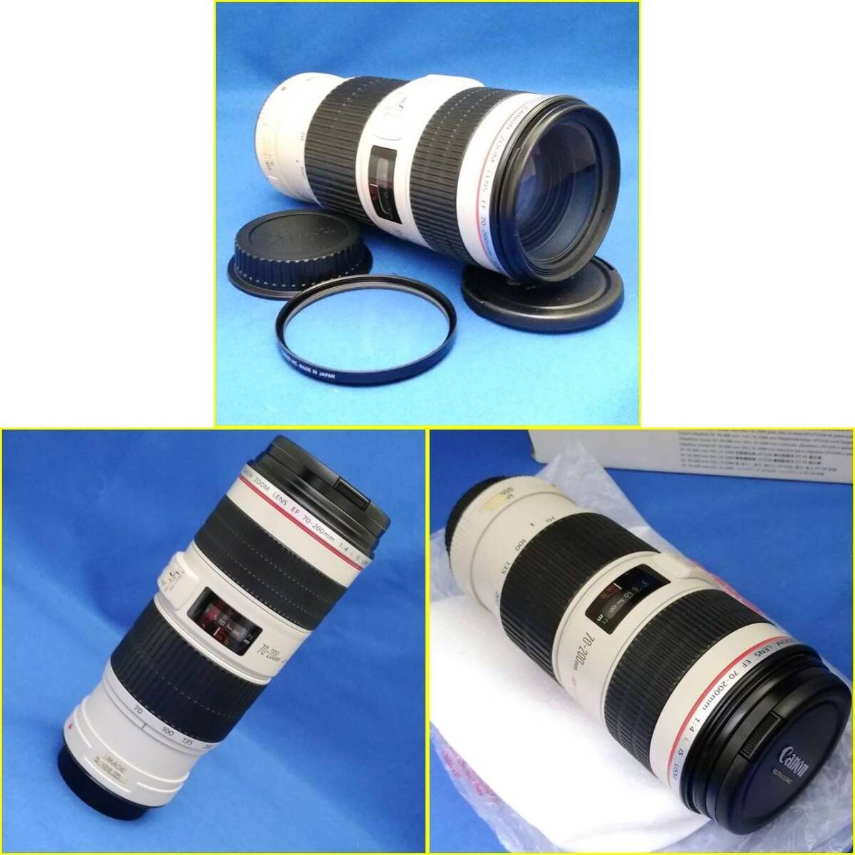 ★【極美品/キャノン AFズームレンズ】 CANON ZOOM LENS EF 70-200mm F4L IS USM ★の画像2