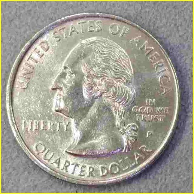 【アメリカ 50州25セント硬貨《デラウエア州》/1999年】クォーターダラーコイン/50州25セント硬貨プログラム/The 50 State Quarters Prograの画像3
