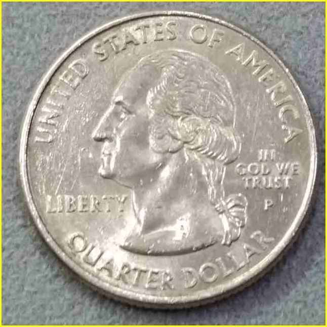 【アメリカ 50州25セント硬貨《バージニア州》/2000年】クォーターダラーコイン/50州25セント硬貨プログラム/The 50 State Quarters Prograの画像4