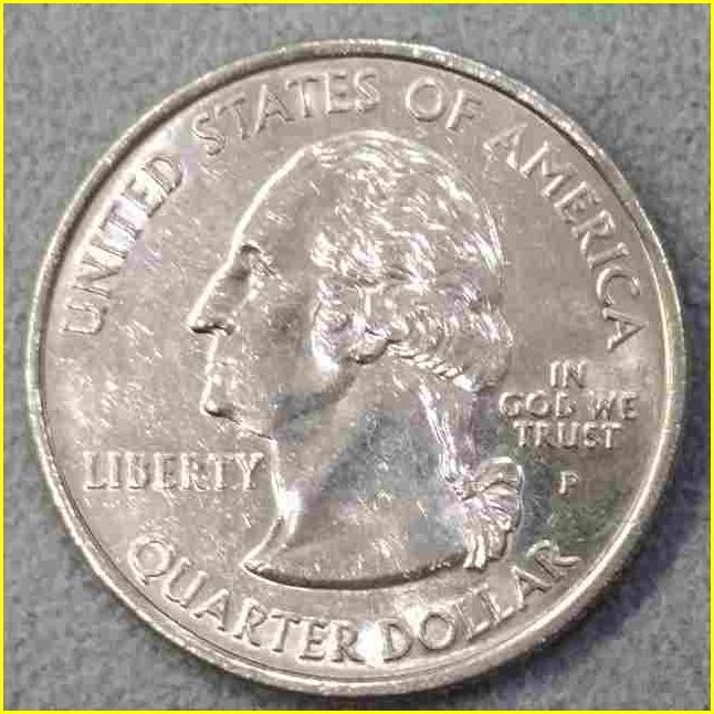 【アメリカ 50州25セント硬貨《サウスダコタ州》/2006年】クォーターダラーコイン/50州25セント硬貨プログラム/The 50 State Quarters Progの画像3
